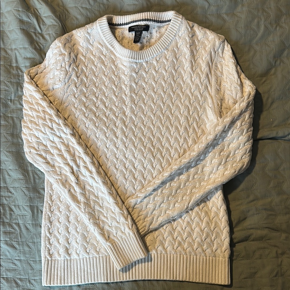 Men's Cream Sweater